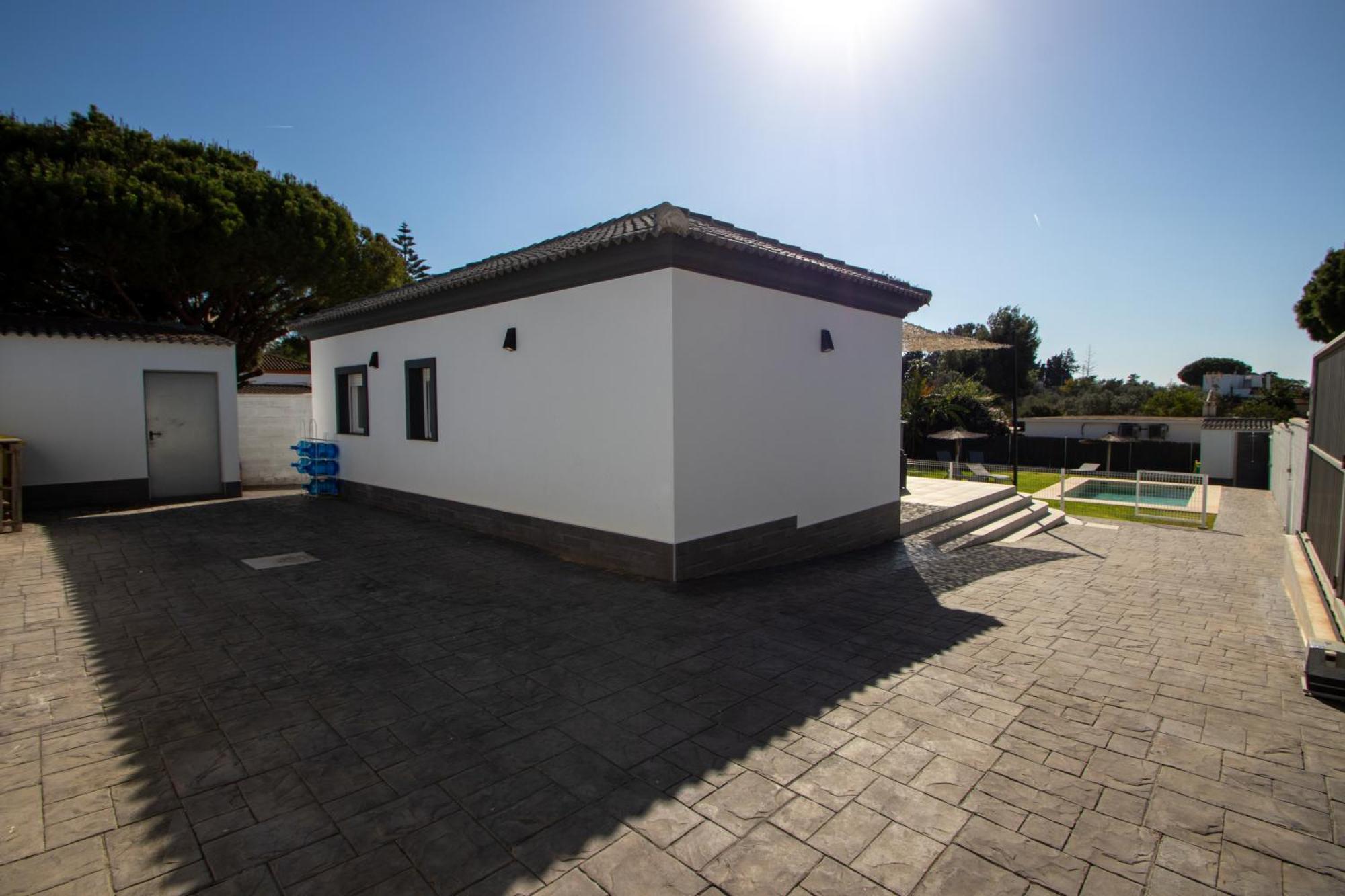 EL ENCANTO II PISCINA PRIVADA WIFI BARBACOA PARKING AIRE Ac Chiclana de la Frontera Exterior foto